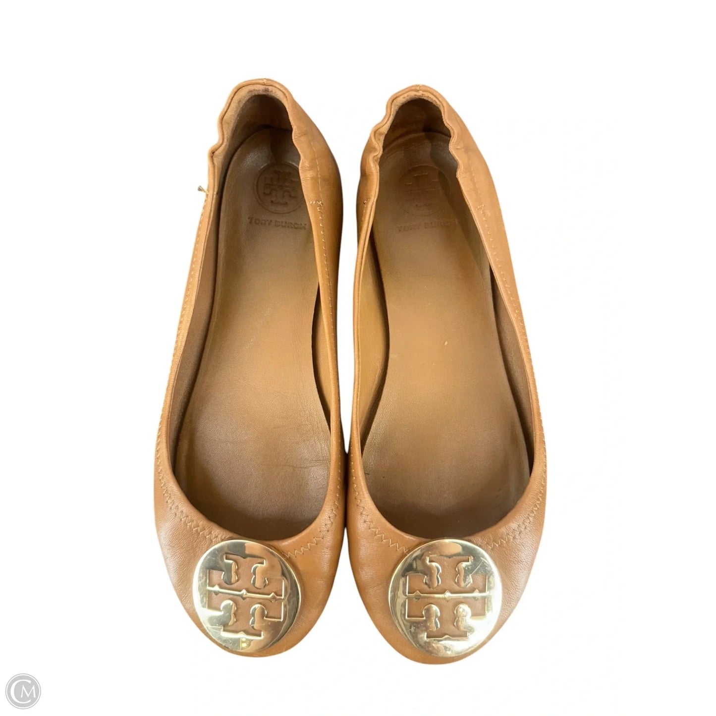 Shoes Designer By Tory Burch In Brown, Size: 7.5
