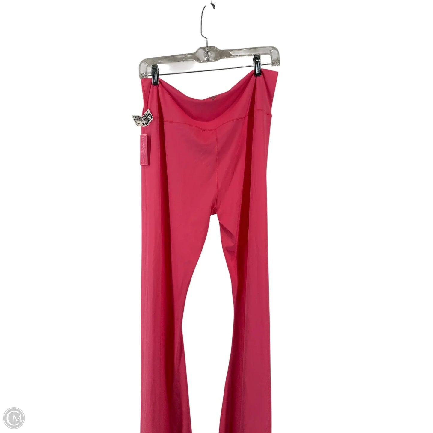 Athletic Leggings By Simply Southern In Pink, Size: Xxl