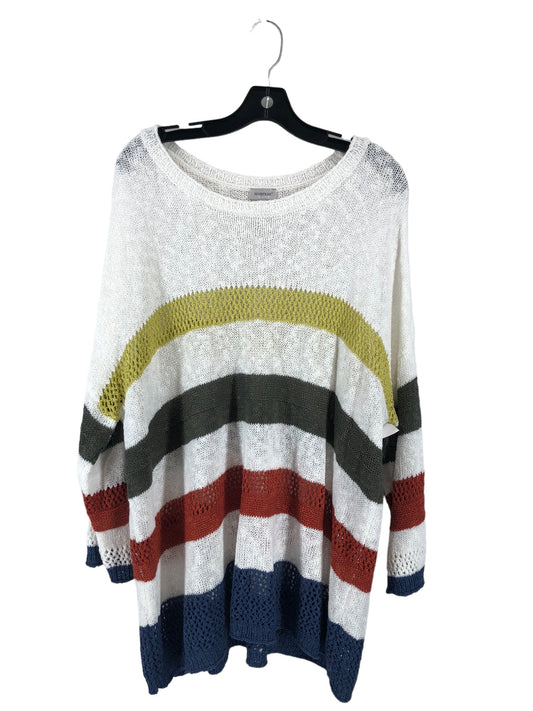 Striped Pattern Sweater Avenue, Size 18