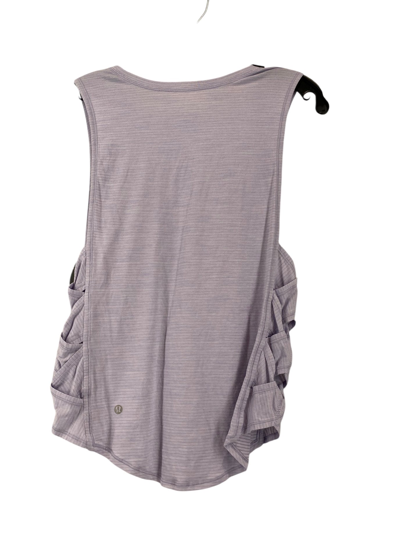 Athletic Tank Top By Lululemon In Purple, Size: M