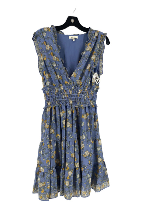 Blue Dress Casual Short Max Studio, Size M