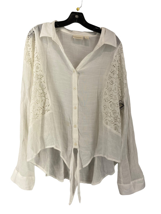 Blouse Long Sleeve By Chicos  Size: 3