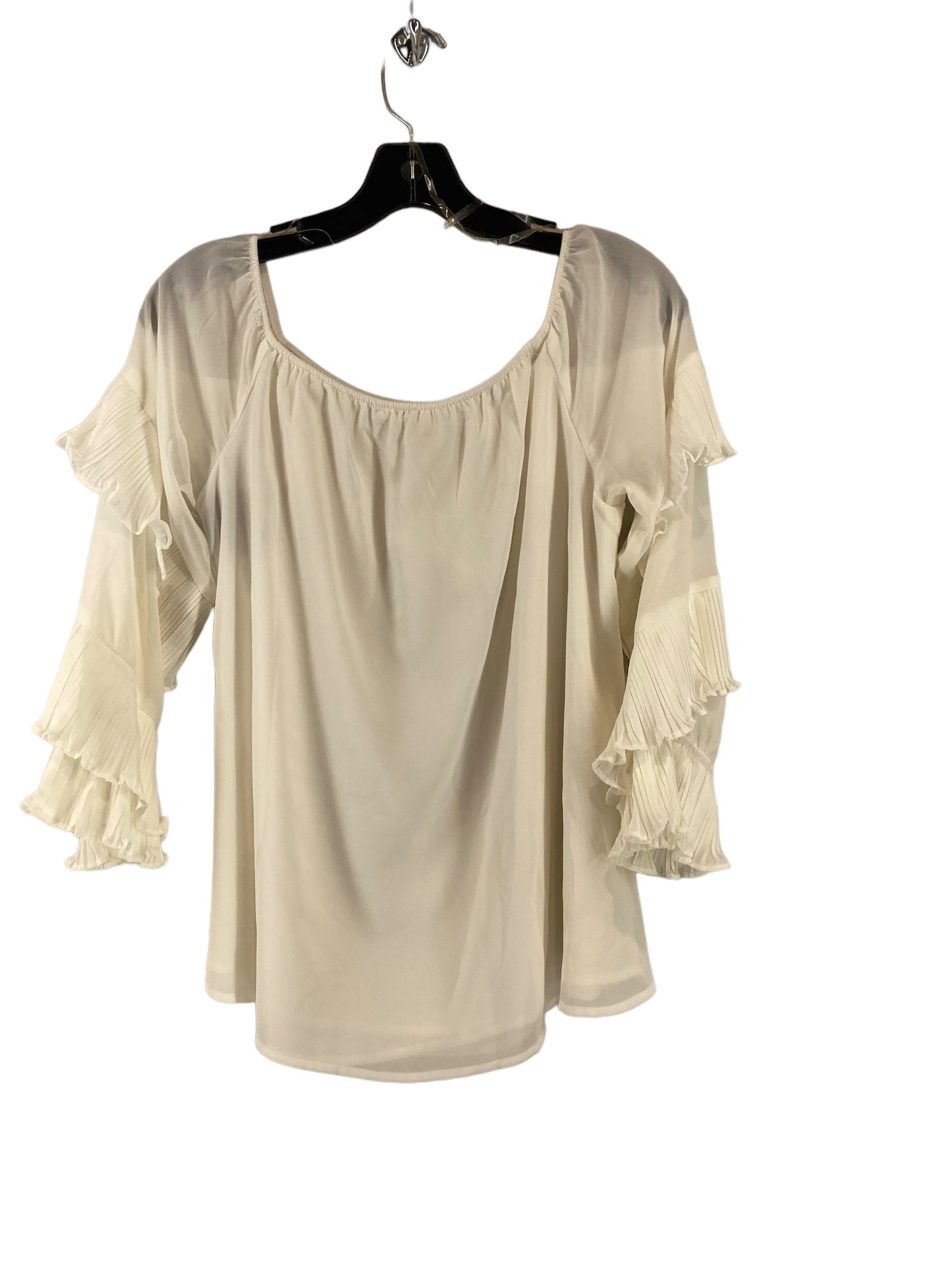 Blouse 3/4 Sleeve By Entro  Size: L