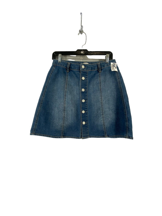 Blue Denim Skirt Mini & Short Mossimo, Size 8