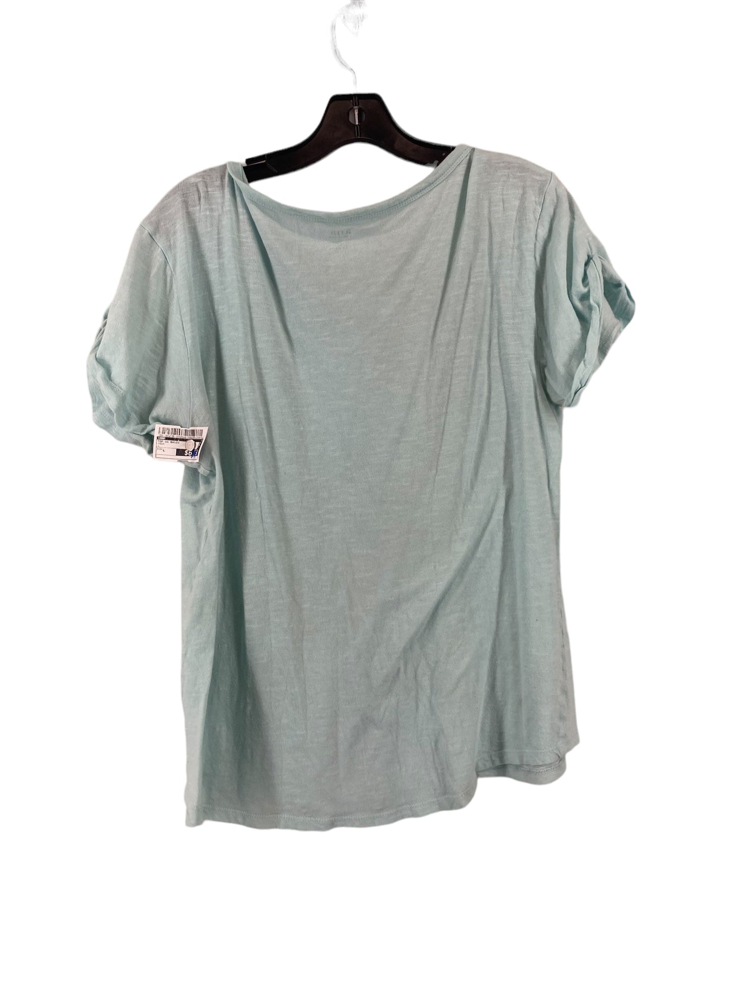 Aqua Top Short Sleeve Basic Ana, Size L