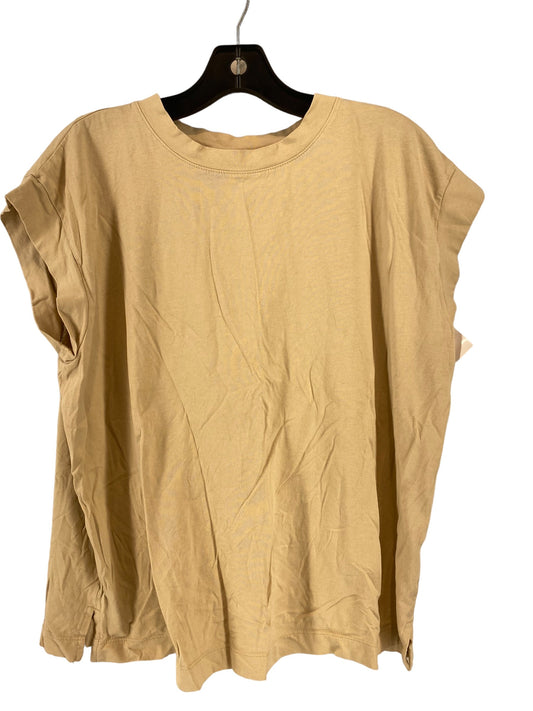 Tan Top Sleeveless A New Day, Size L