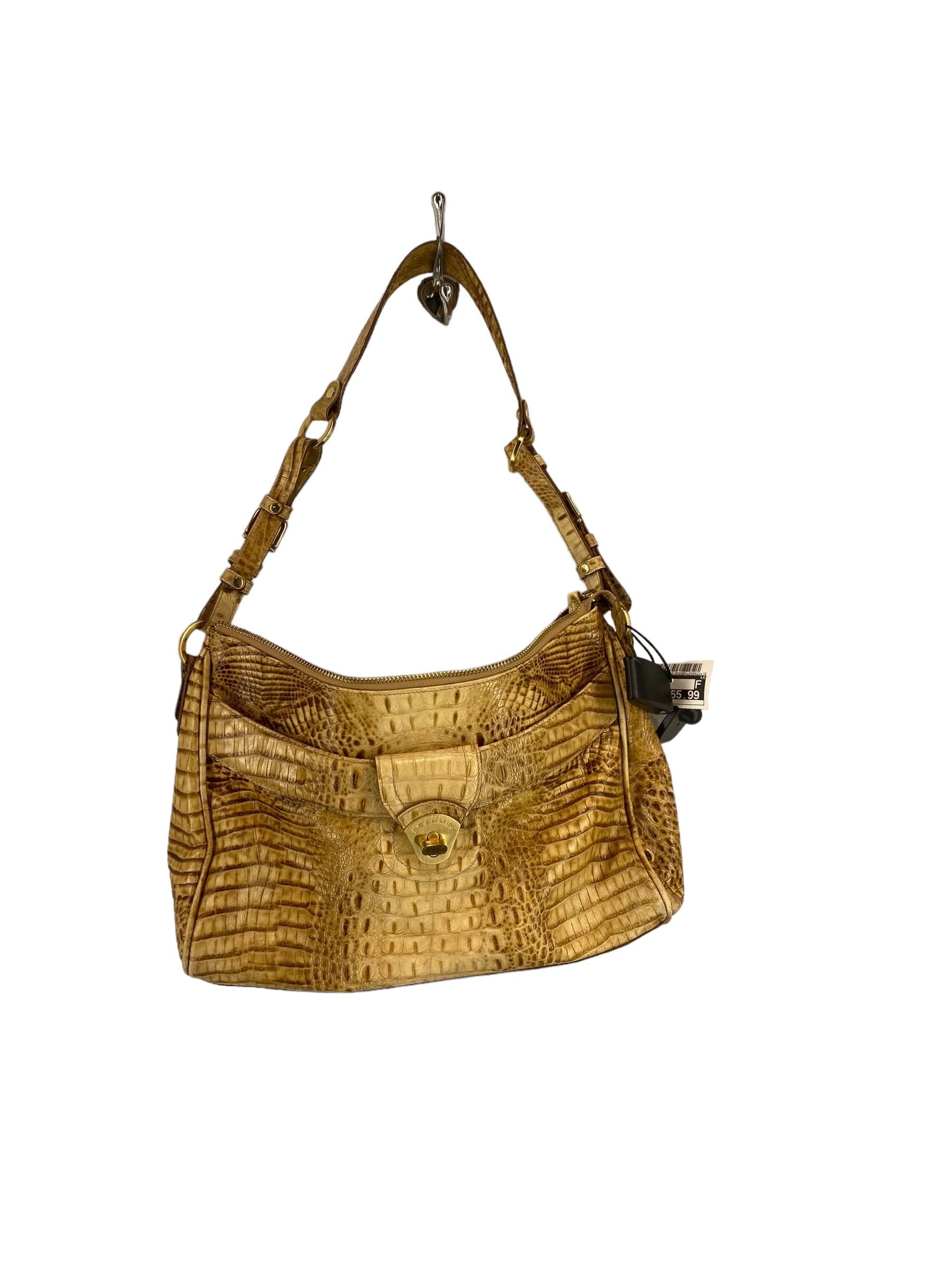 Handbag Leather Brahmin, Size Medium