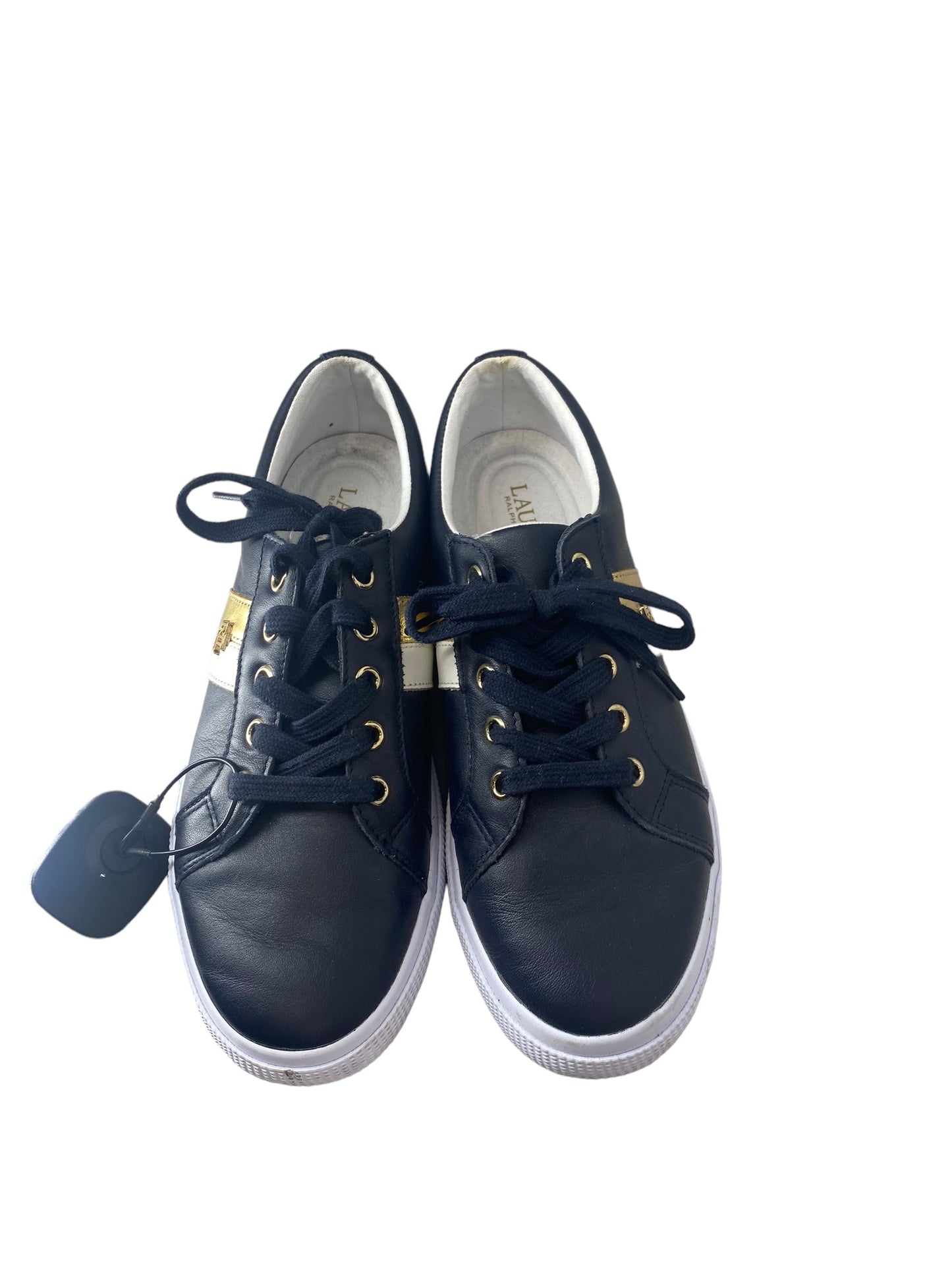 Navy Shoes Sneakers Lauren By Ralph Lauren, Size 8.5