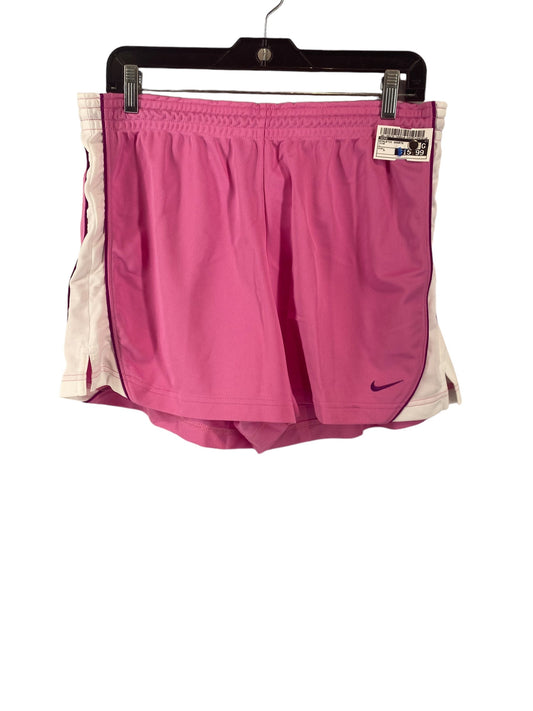 Pink Athletic Shorts Nike, Size L