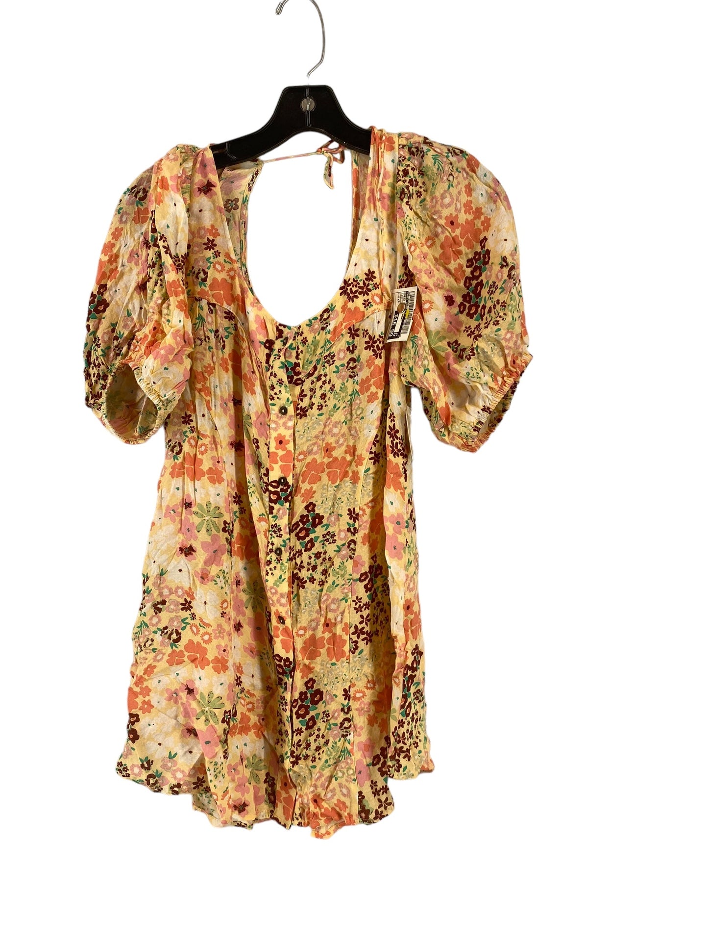 Floral Print Dress Casual Short Free People, Size Xs