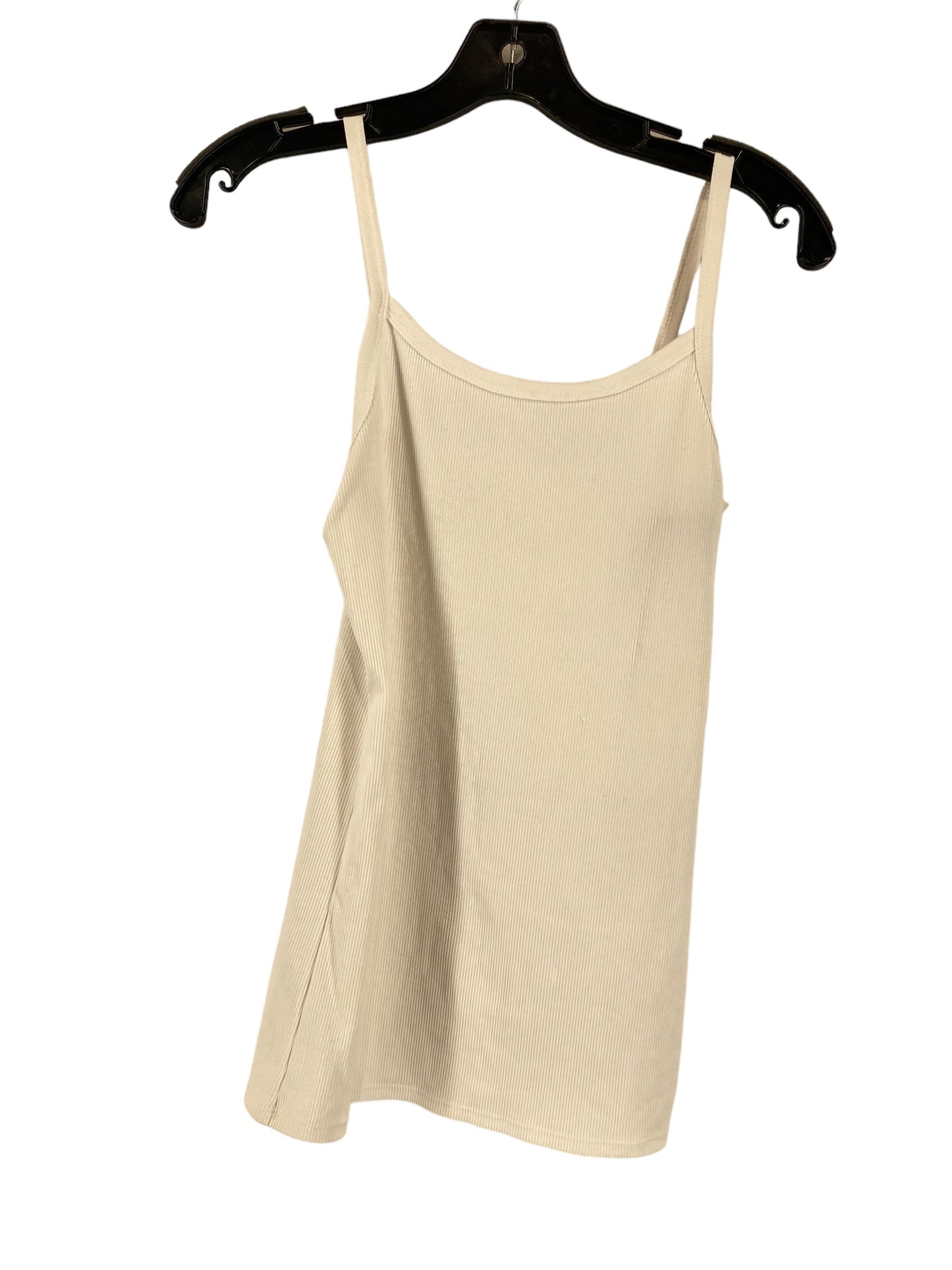 White Tank Top No Boundaries, Size S