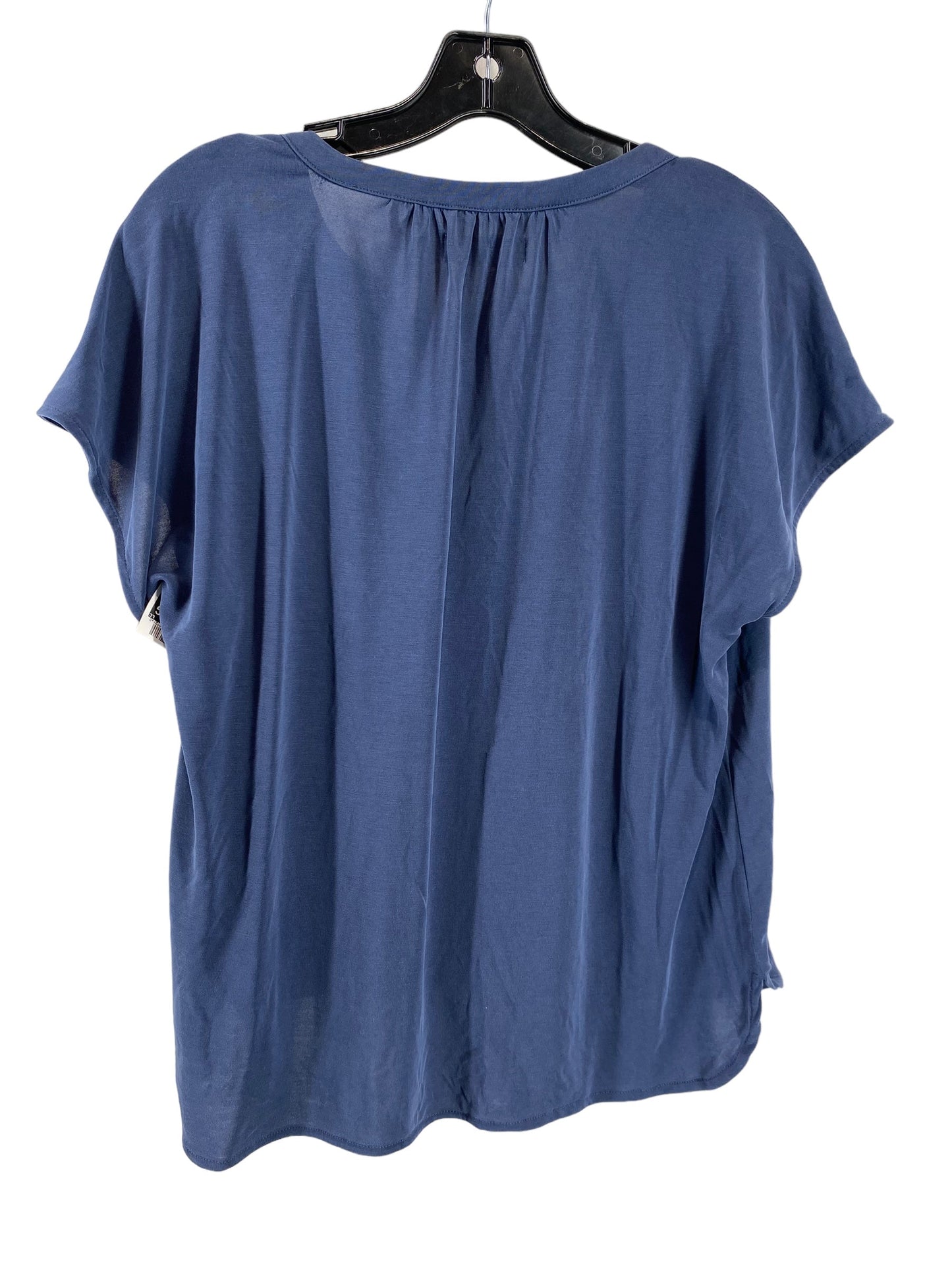 Blue Top Short Sleeve Lucky Brand, Size S