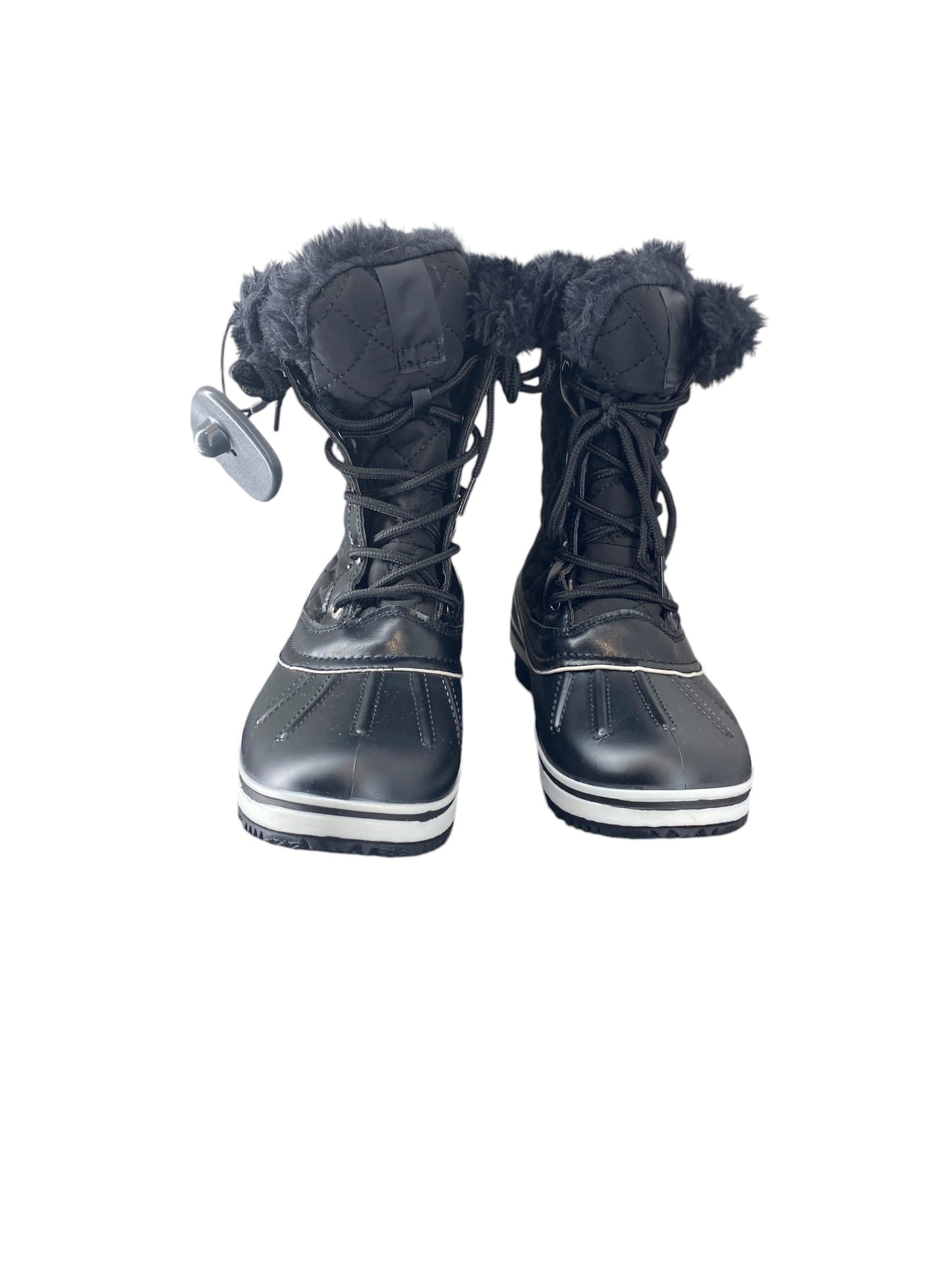 Boots Snow By Clothes Mentor In Black, Size: 6