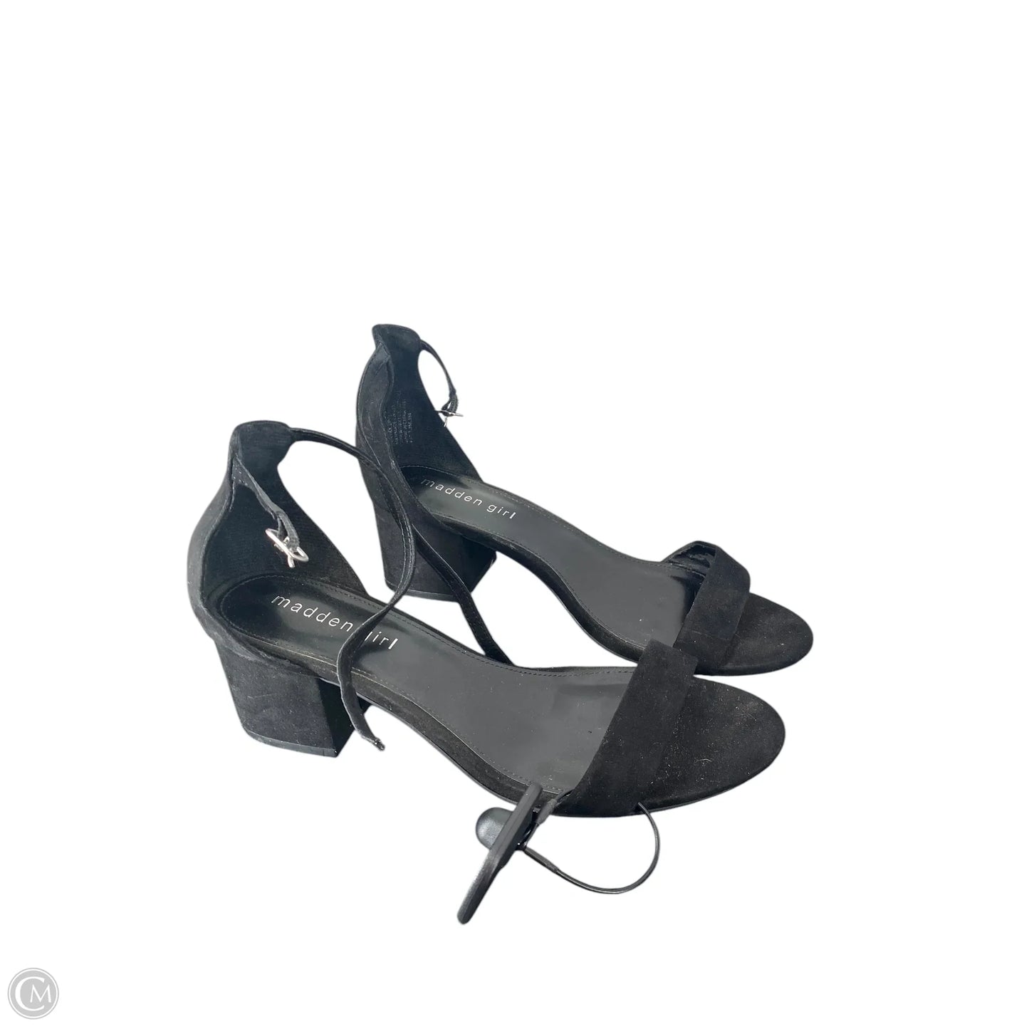 Sandals Heels Block By Madden Girl In Black, Size: 9