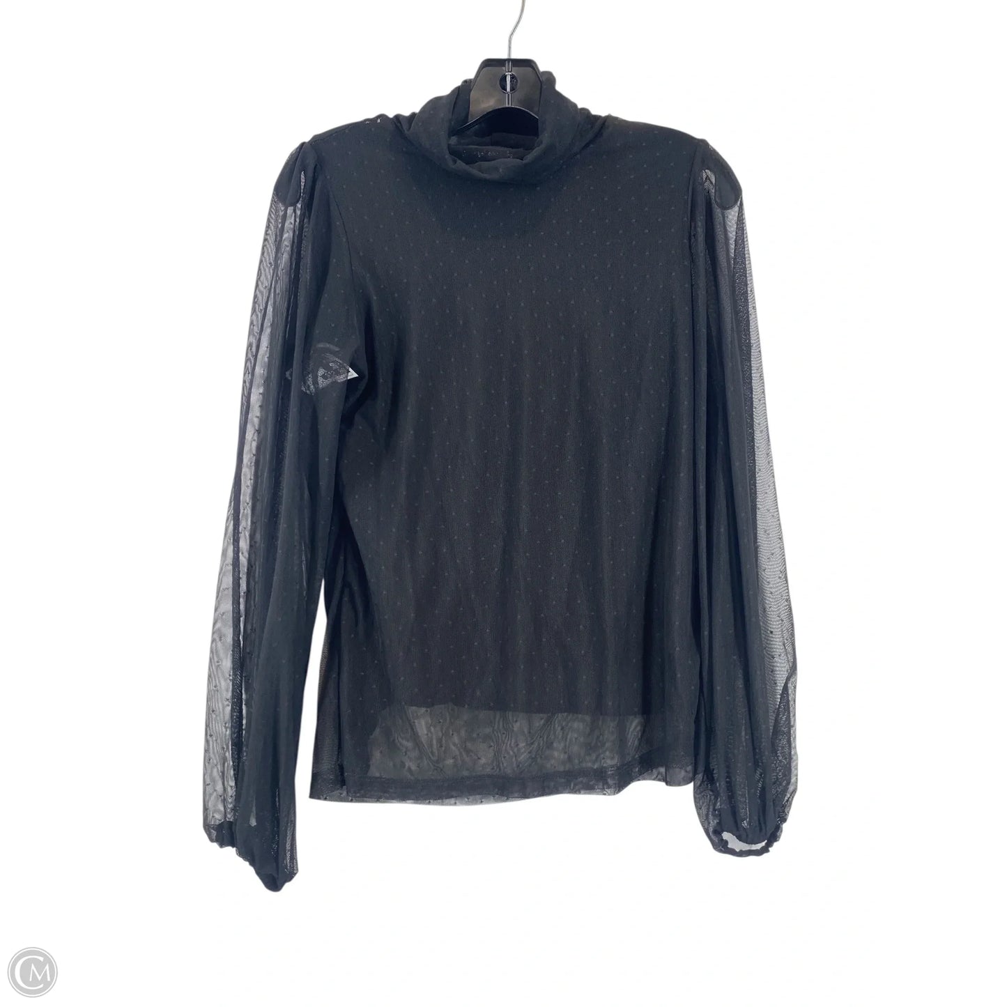Top Long Sleeve By Catherine Malandrino In Black, Size: M