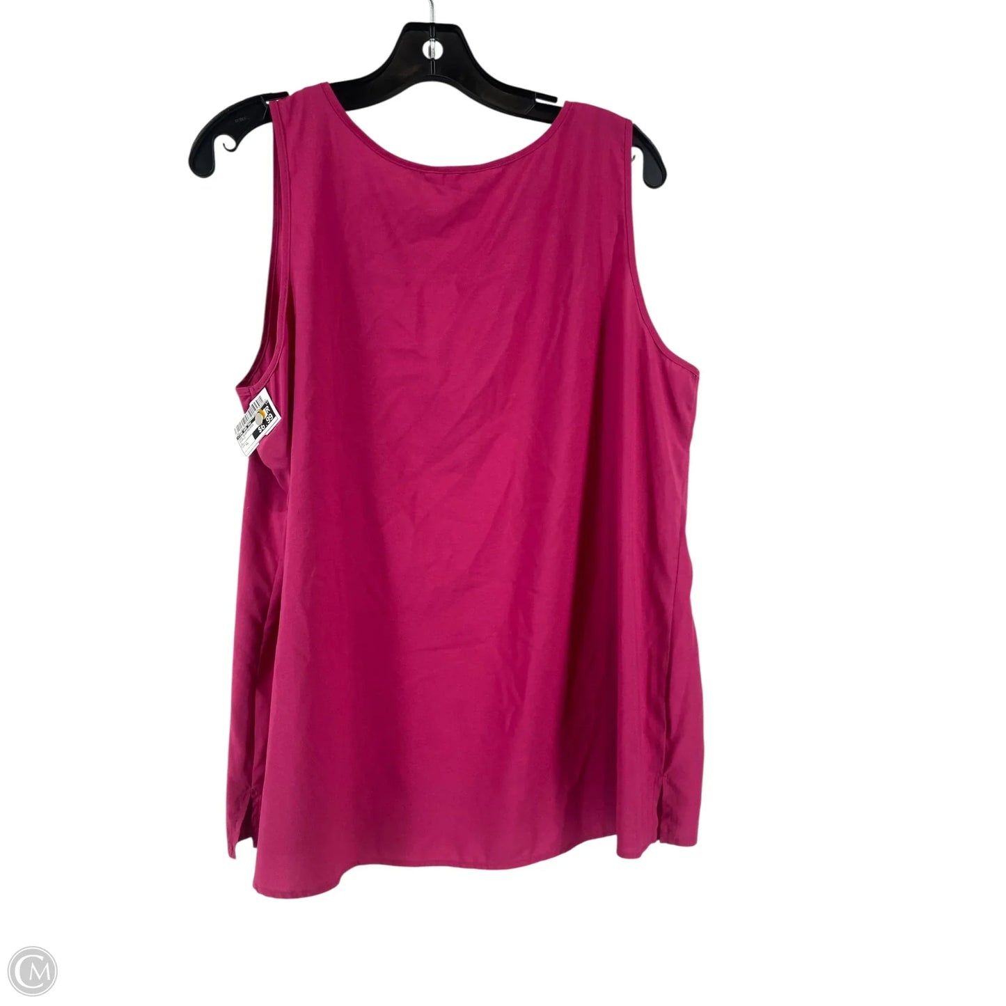 Top Sleeveless By Time And Tru In Purple, Size: Xl