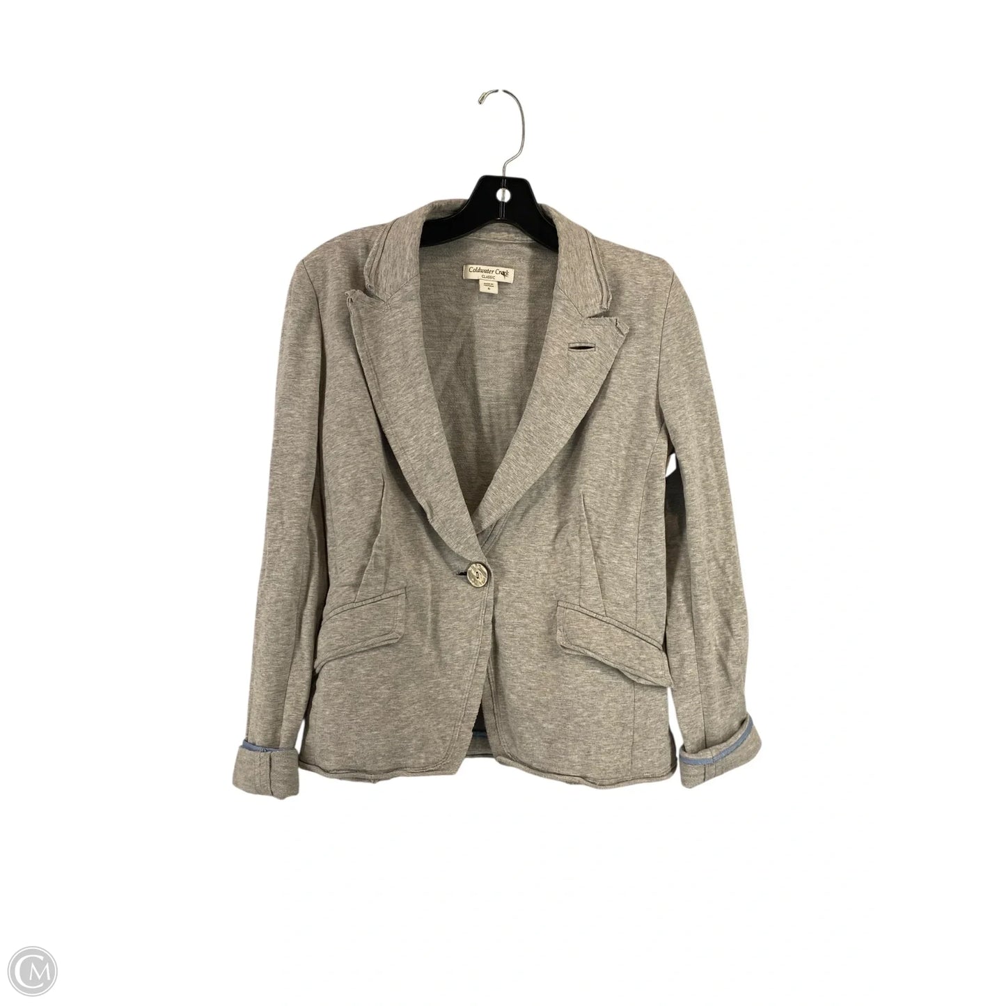 Blazer By Coldwater Creek In Grey, Size: 6