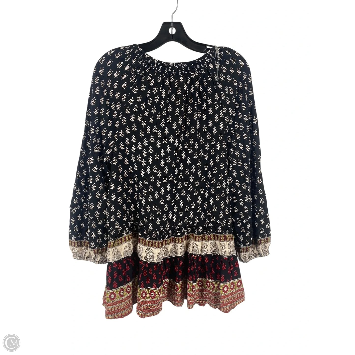 Tunic Long Sleeve By Beachlunchlounge In Multi-colored, Size: S