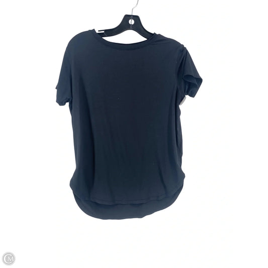 Athletic Top Short Sleeve By 90 Degrees By Reflex In Black, Size: Xs
