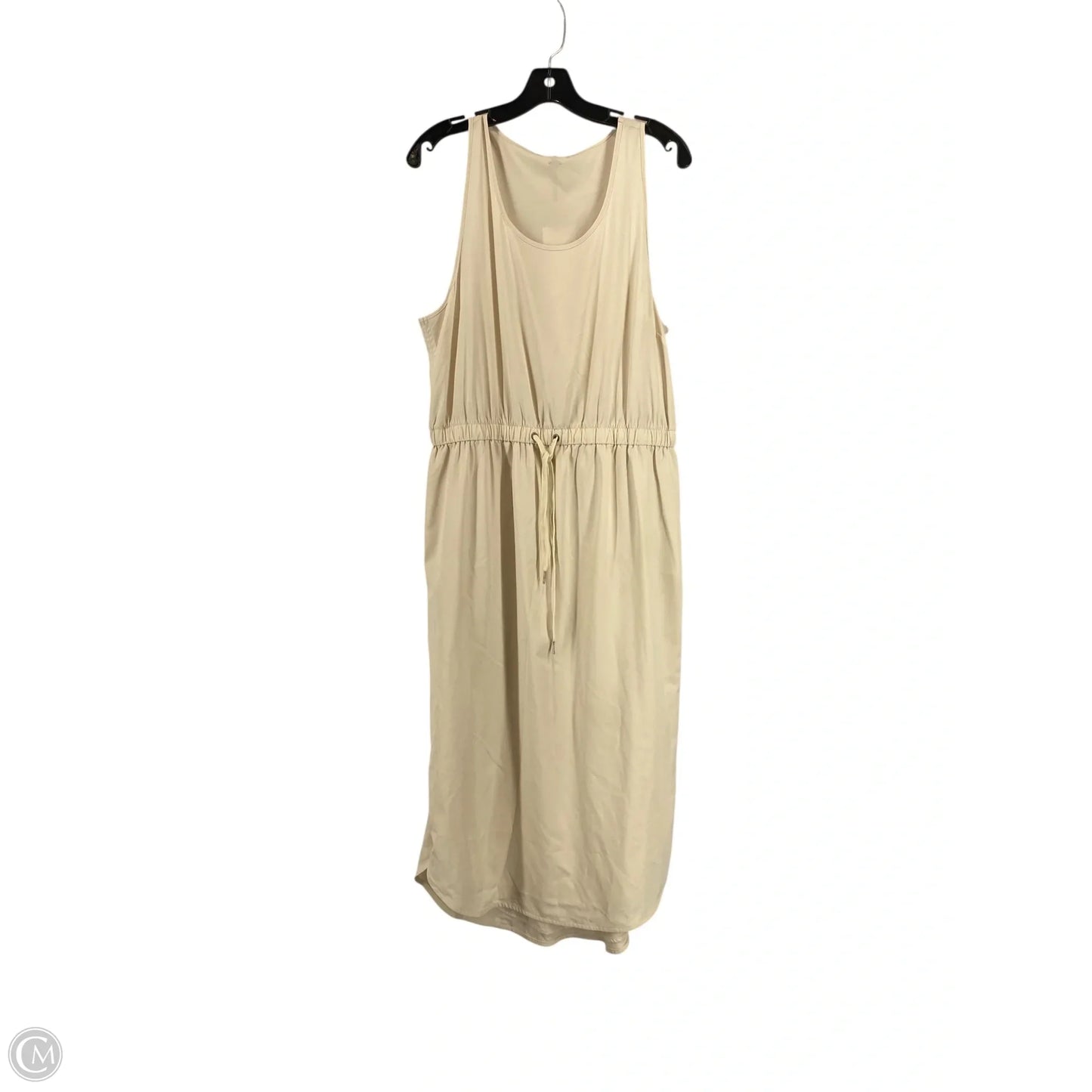 Athletic Dress By Calia In Cream, Size: L