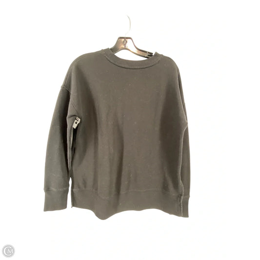 Sweatshirt Crewneck By Time And Tru In Black, Size: S