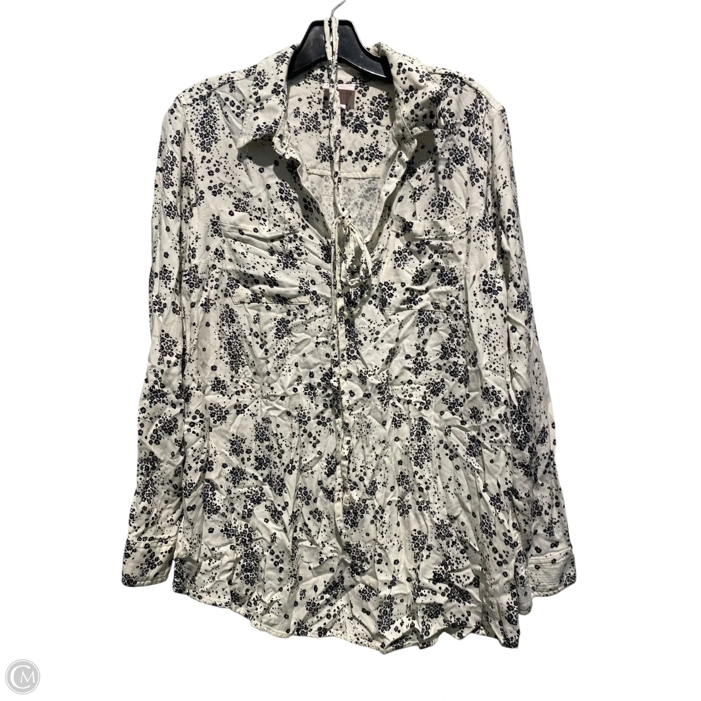 Maternity Top Long Sleeve By Isabel Maternity, Size: L