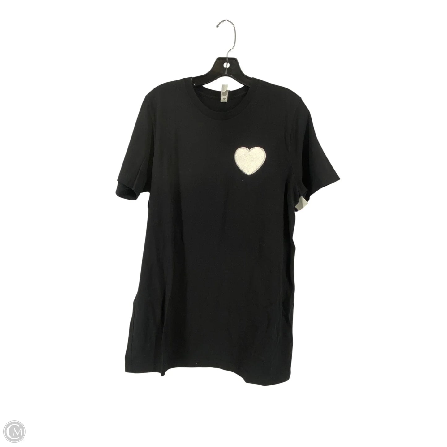 Top Short Sleeve Basic By Bella + Canvas In Black, Size: L