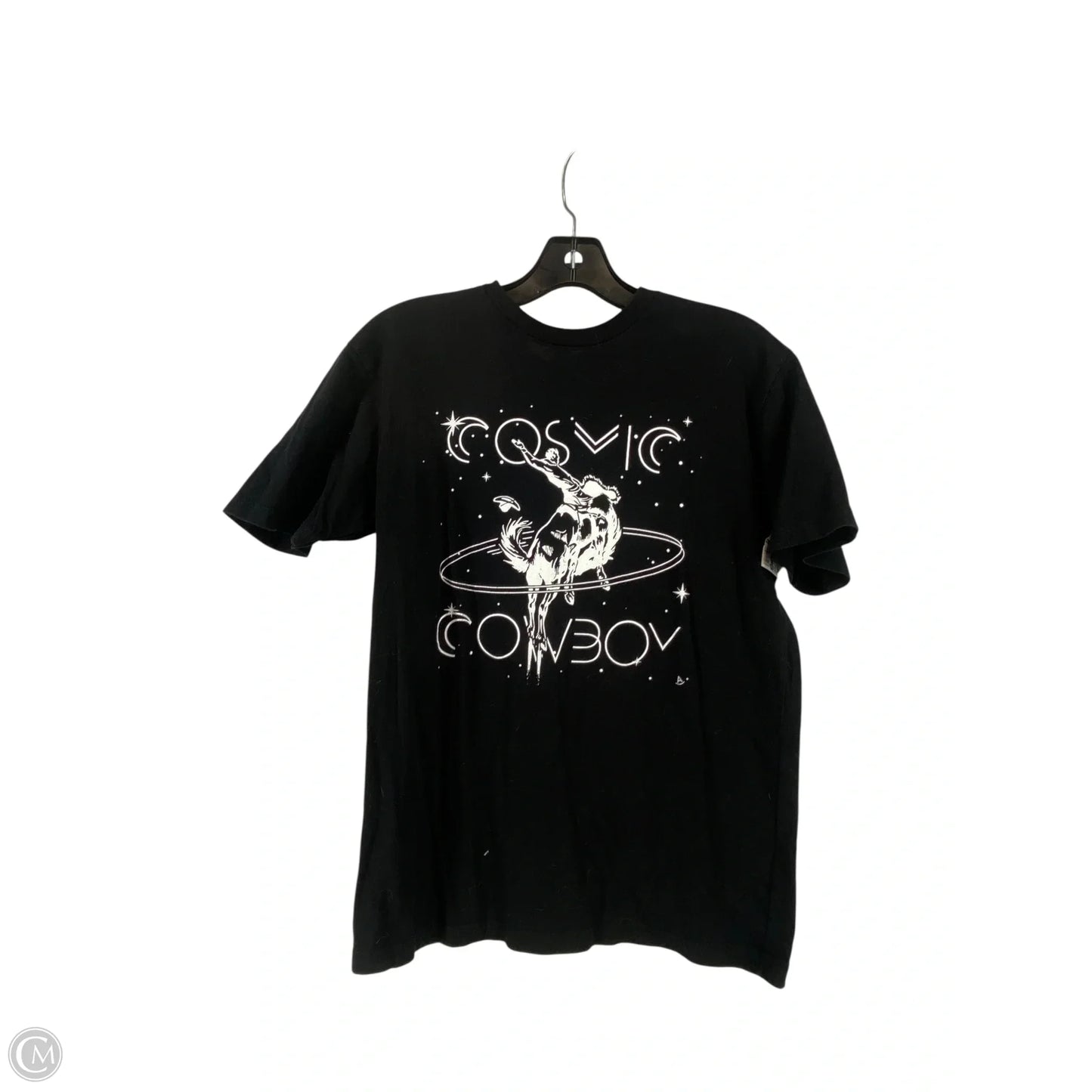 Top Short Sleeve Basic By Next Level In Black, Size: S