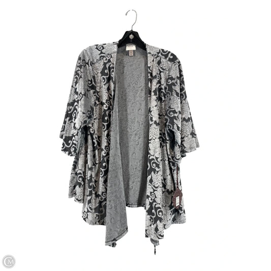 Cardigan By Knox Rose In Silver, Size: Xl