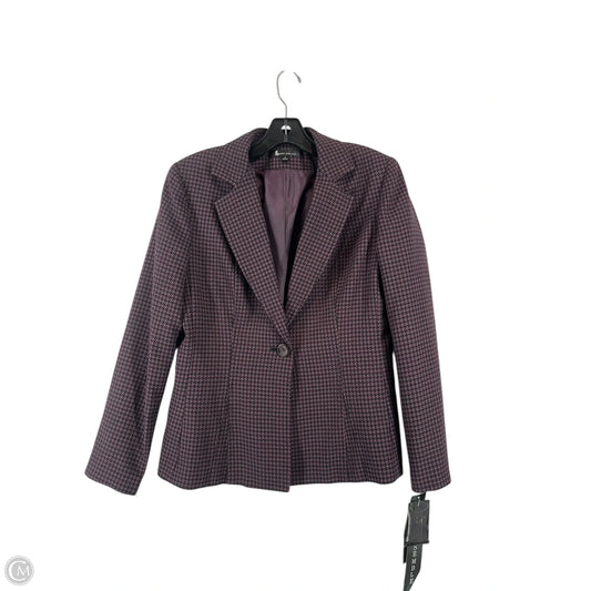 Blazer By Larry Levine In Purple, Size: 8