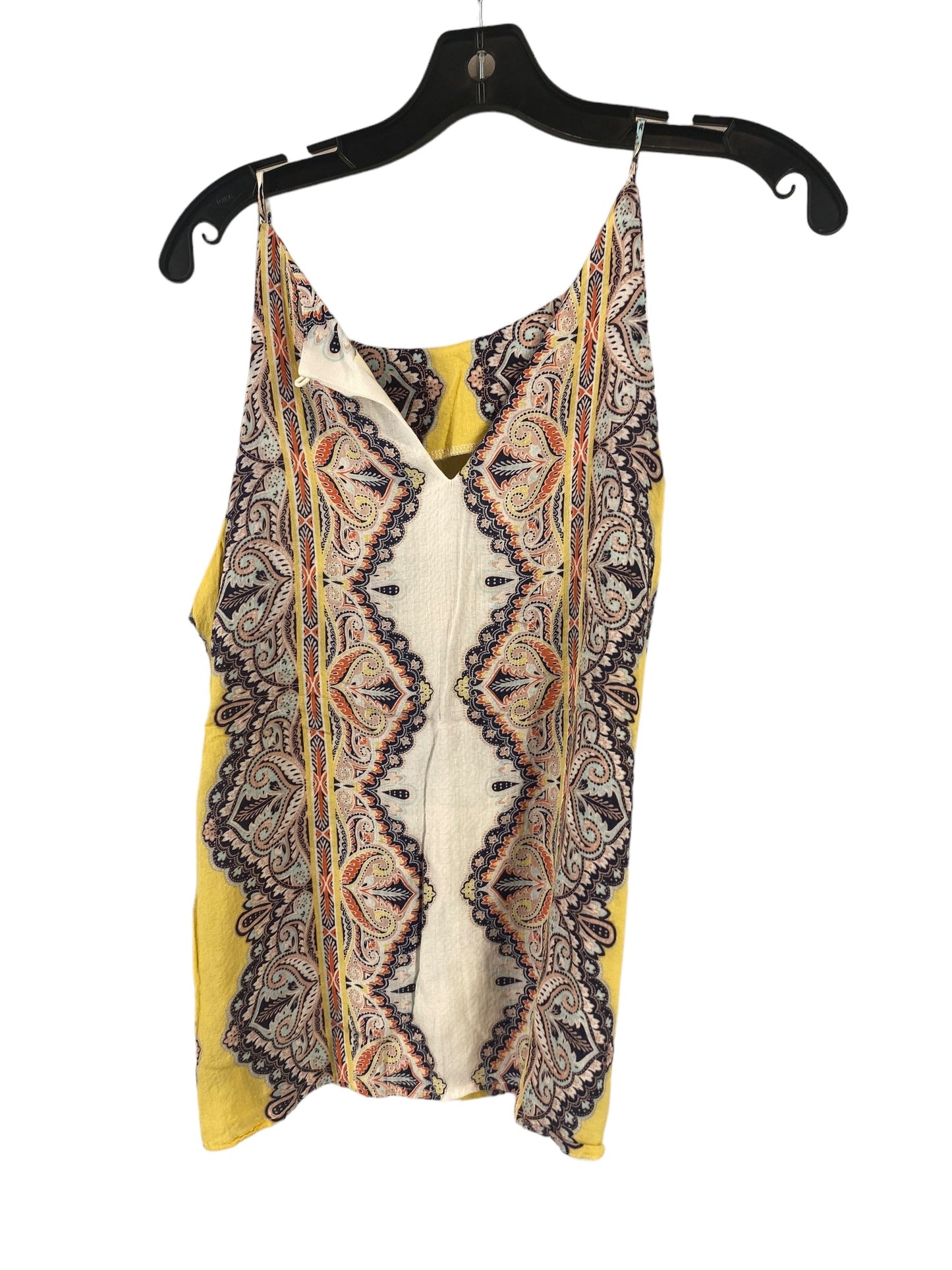 Multi-colored Top Sleeveless Clothes Mentor, Size S