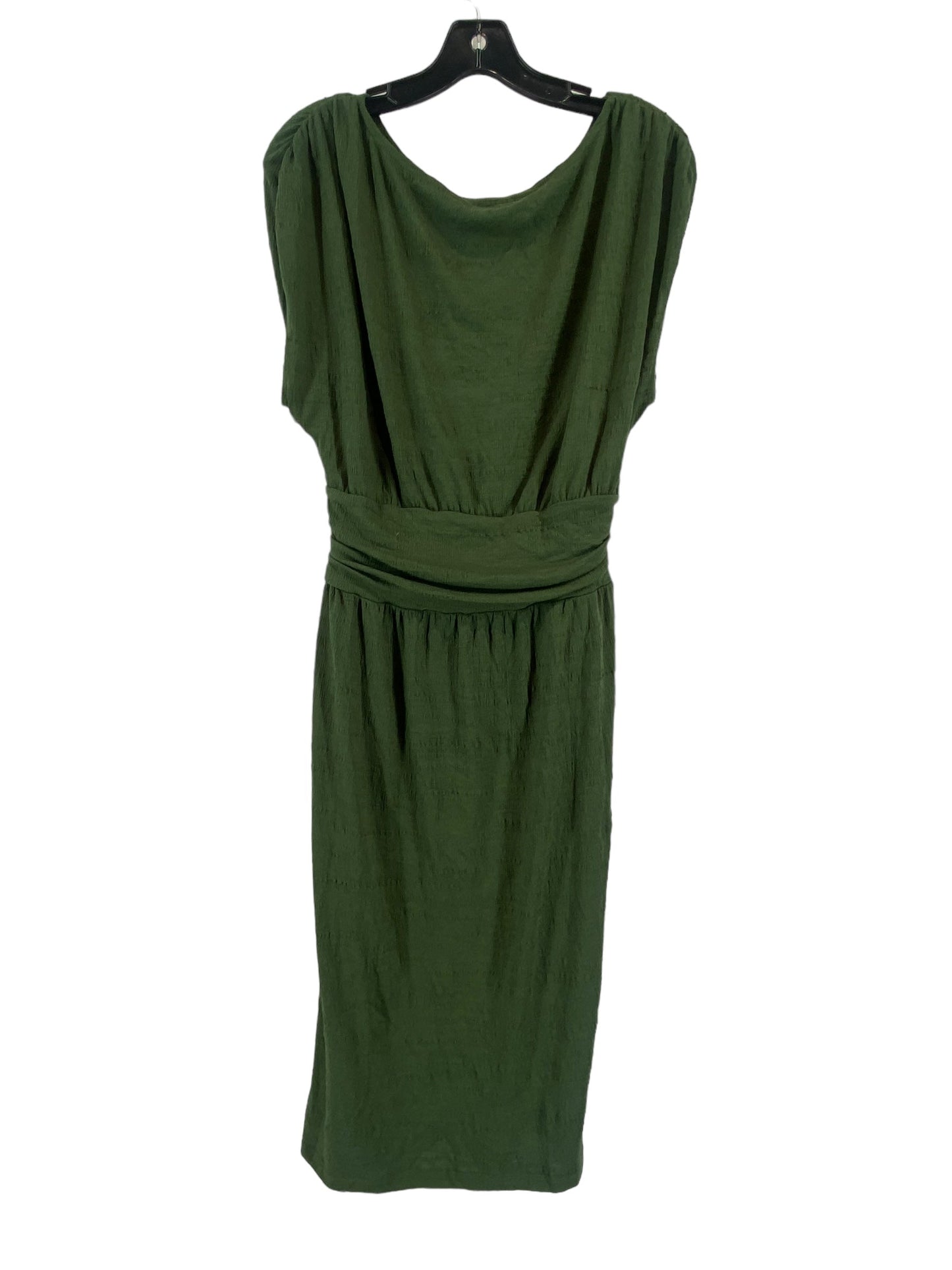 Dress Casual Midi By Max Studio In Green, Size: Xl