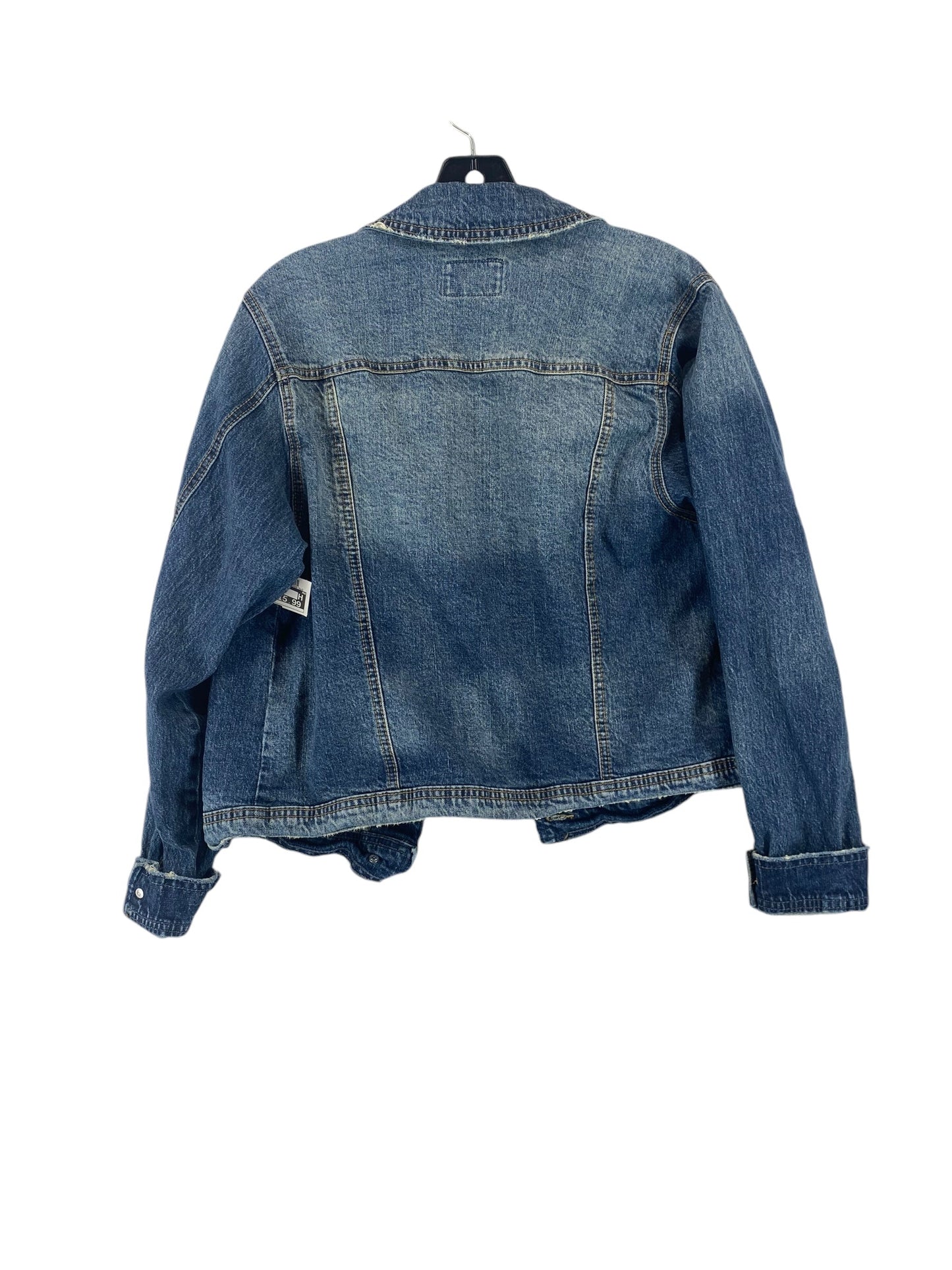 Jacket Denim By Universal Thread In Blue Denim, Size: S