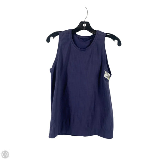 Athletic Tank Top By Clothes Mentor In Navy, Size: S