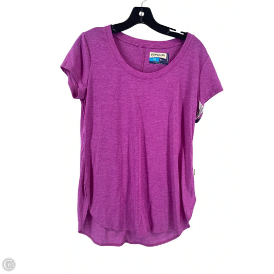 Athletic Top Short Sleeve By Magellan In Purple, Size: M