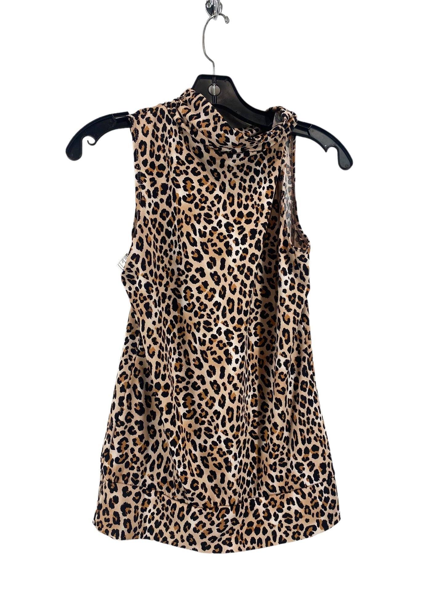 Animal Print Blouse Sleeveless Perseption Concept, Size S