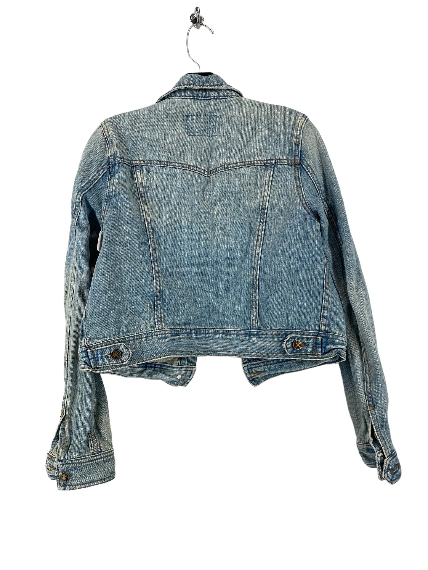 Blue Denim Jacket Denim Clothes Mentor, Size L