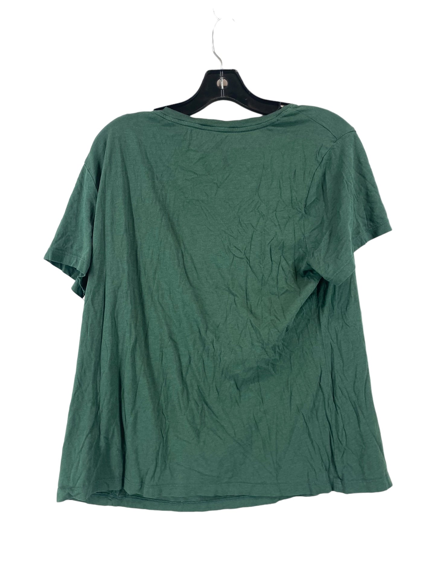 Green Top Short Sleeve Basic A New Day, Size 2x