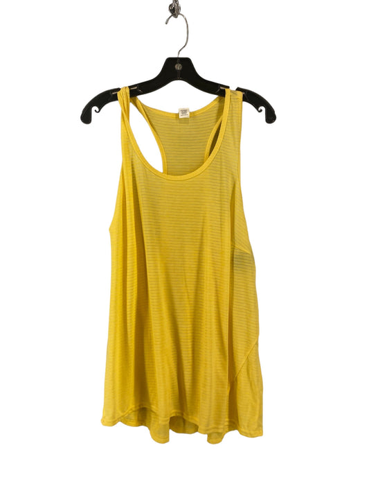 Yellow Athletic Tank Top Xersion, Size Xl