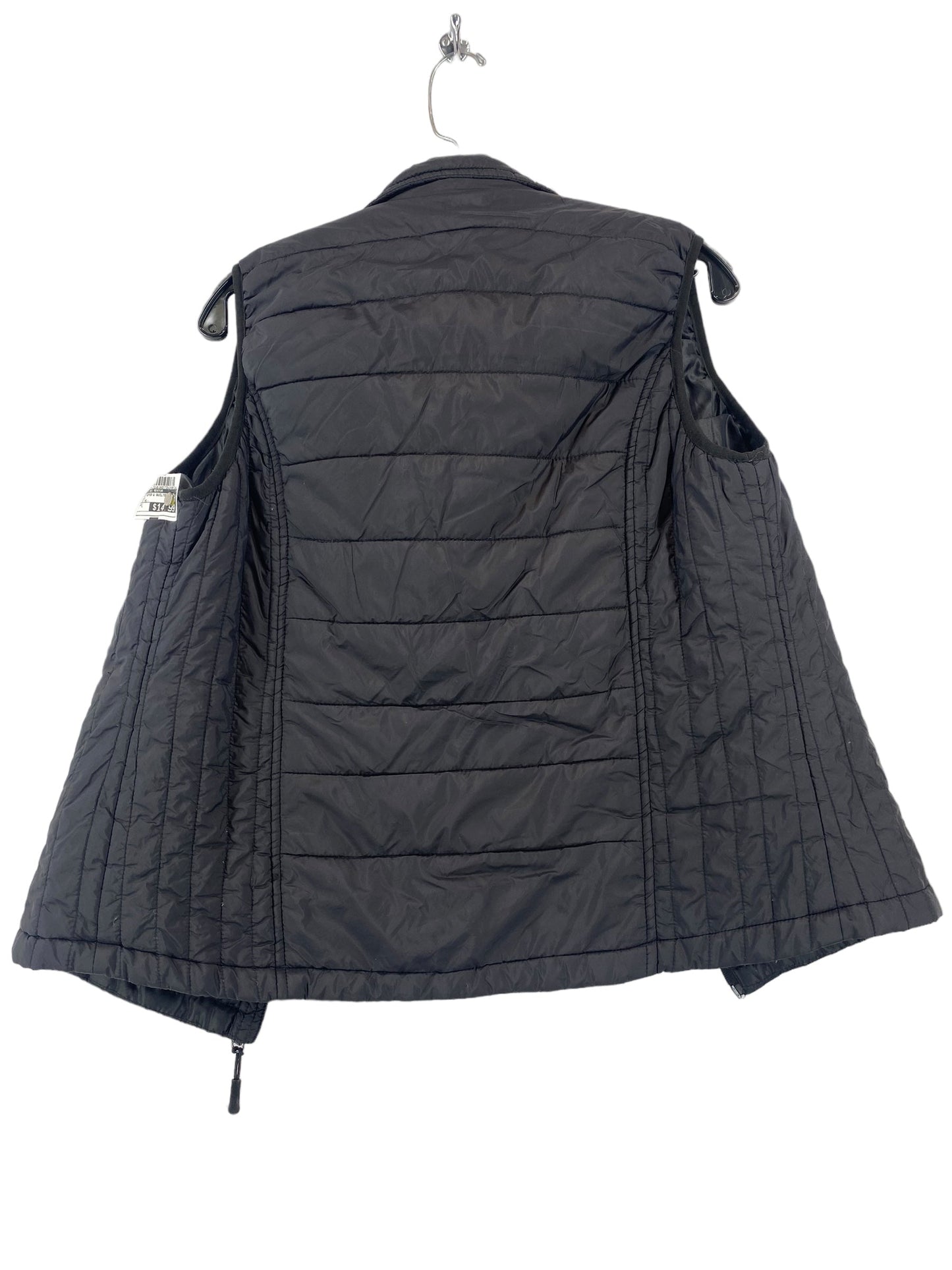 Vest Puffer & Quilted By Clothes Mentor In Black, Size: L