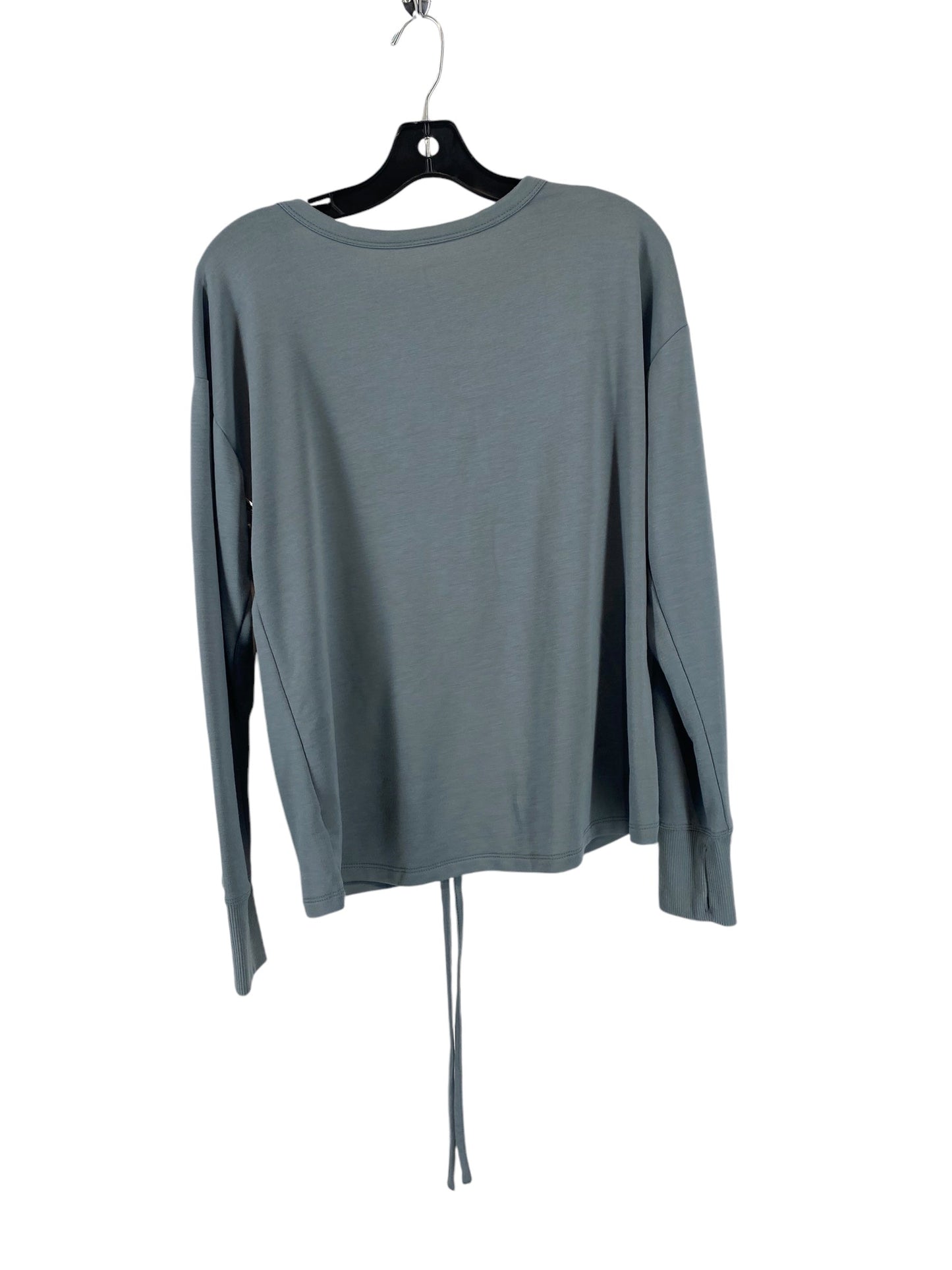 Athletic Top Long Sleeve Collar By Clothes Mentor In Green, Size: M