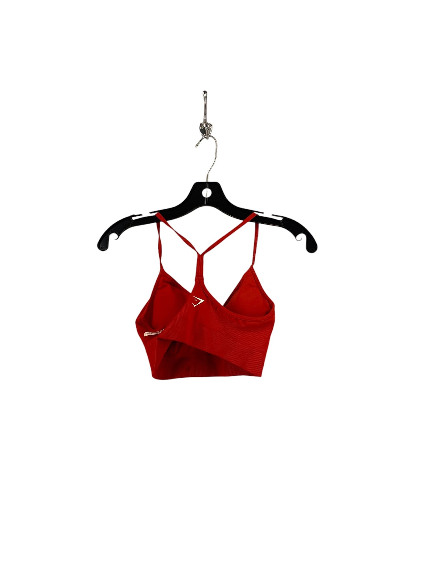 Athletic Bra By Gym Shark In Red, Size: Xs