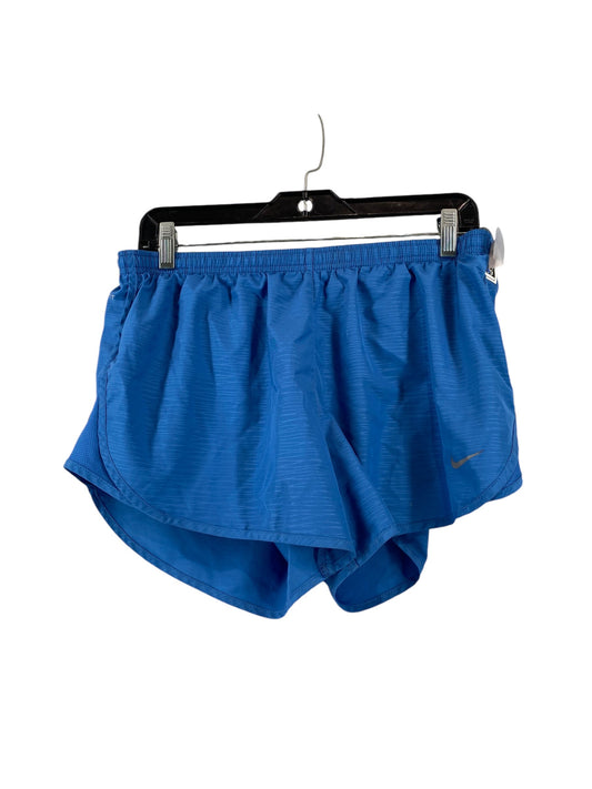 Athletic Shorts By Nike In Blue, Size: L