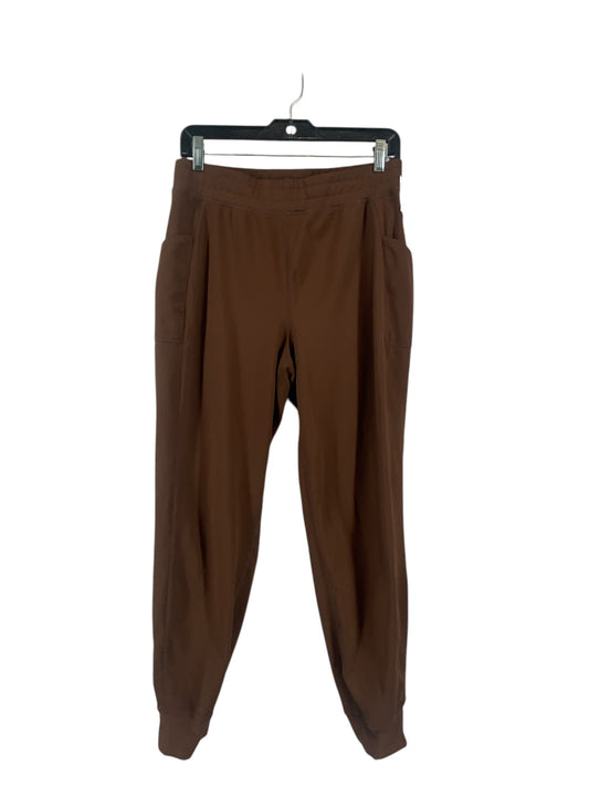 Athletic Pants By Fabletics In Brown, Size: L