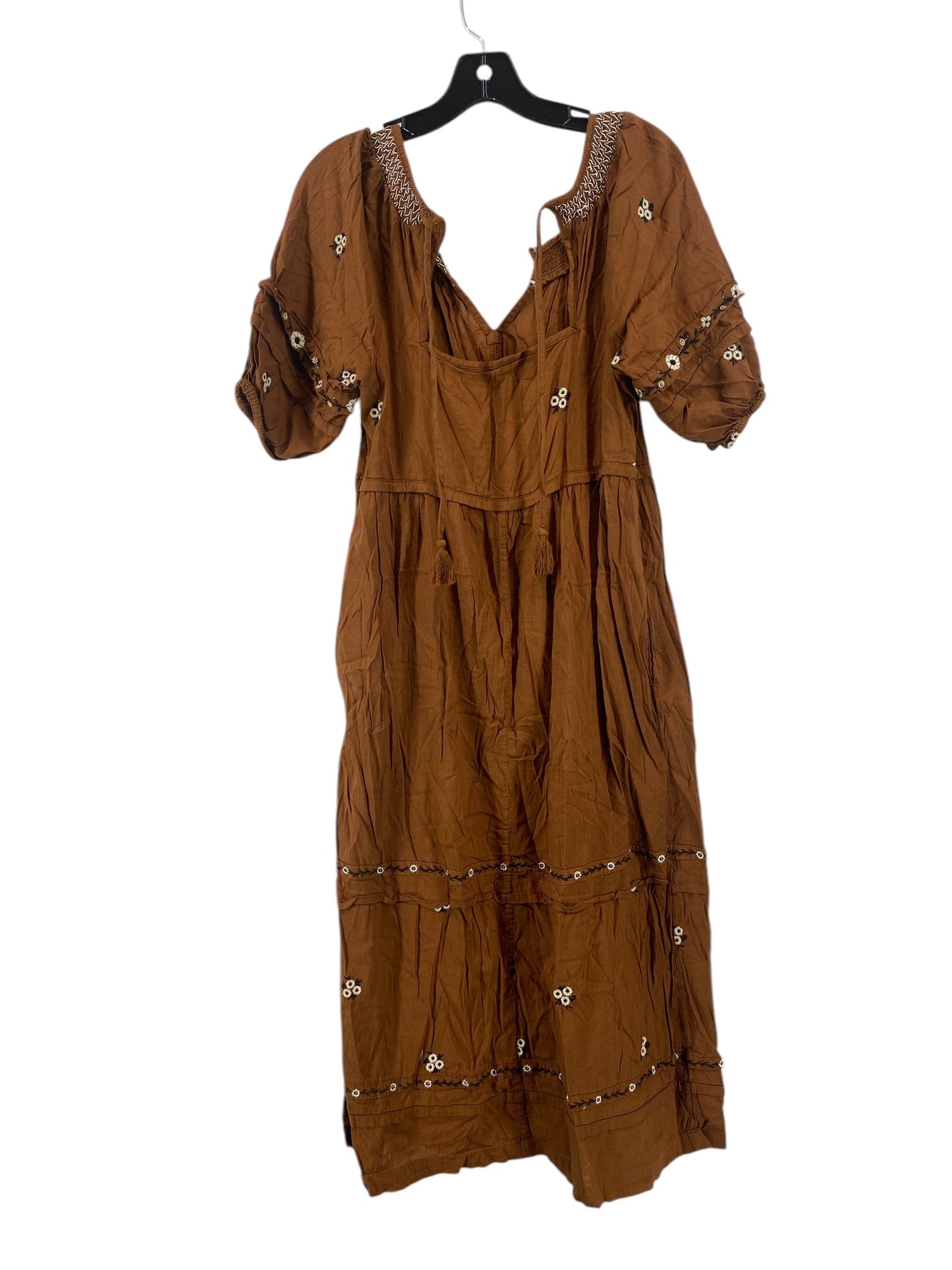 Dress Casual Maxi By Old Navy In Brown, Size: M