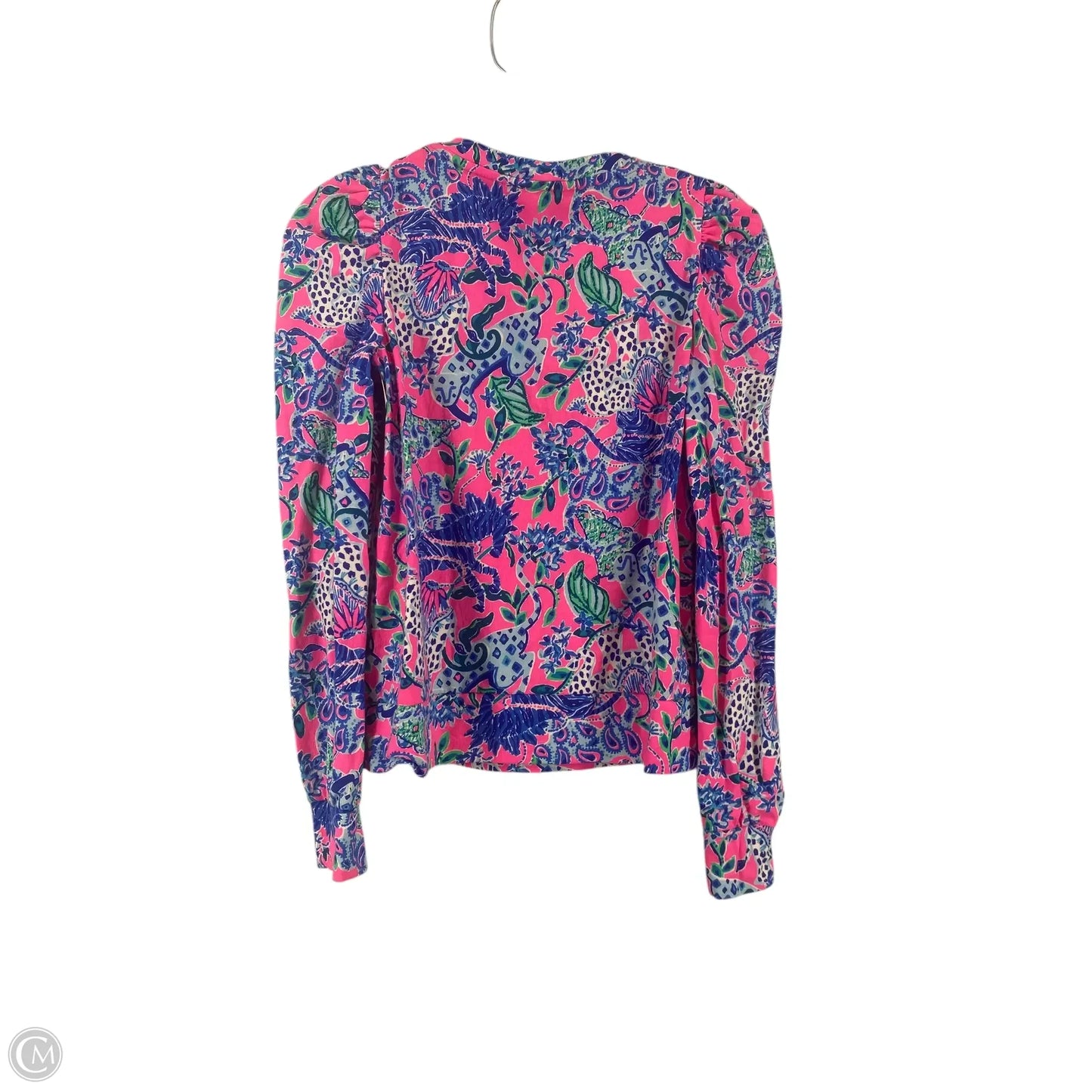 Top Long Sleeve Designer By Lilly Pulitzer In Multi-colored, Size: Xs