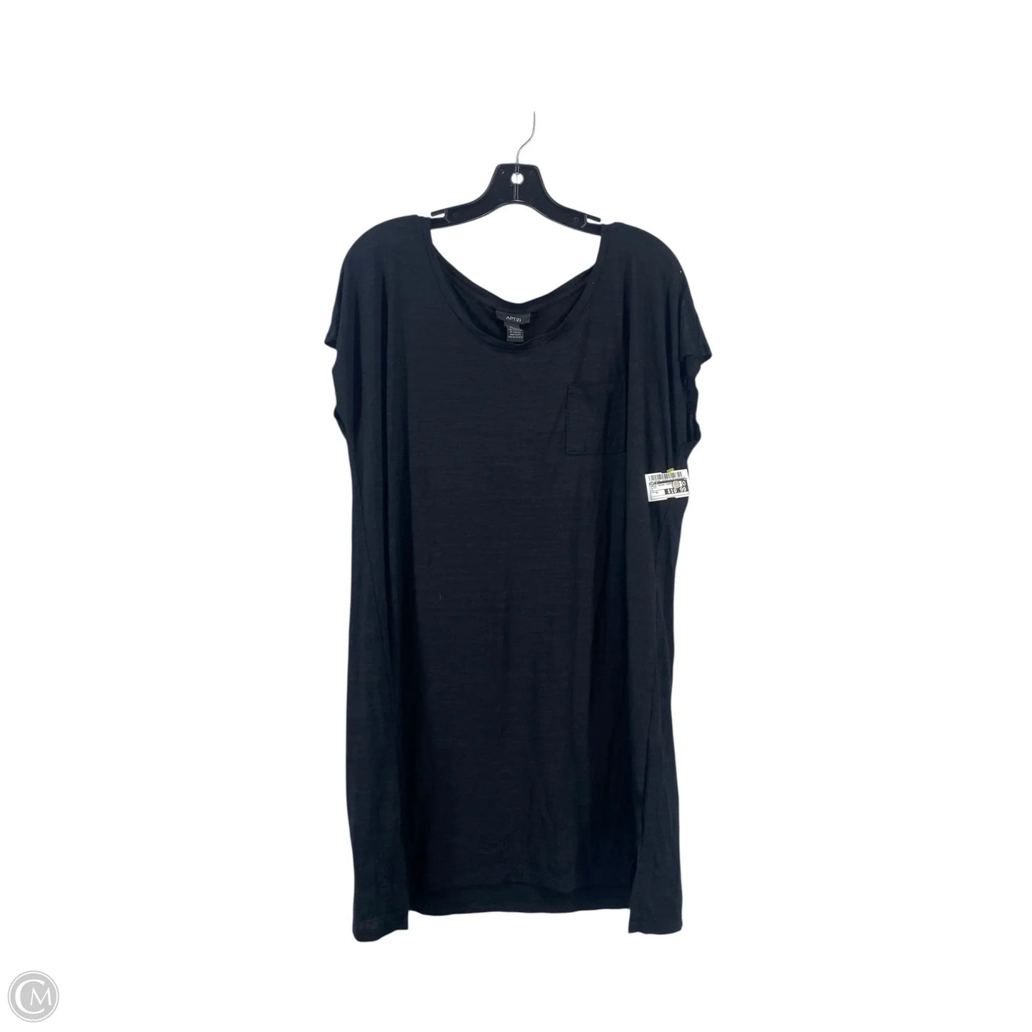 Dress Casual Short By Apt 9 In Black, Size: Xl