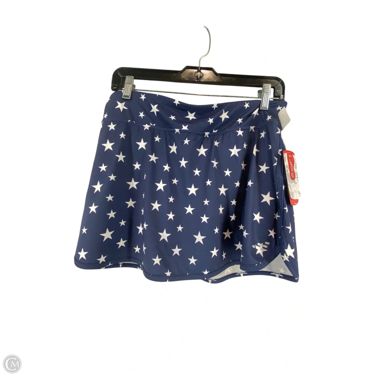 Athletic Skirt By Bcg In Blue & White, Size: M