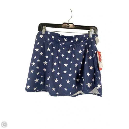 Athletic Skirt By Bcg In Blue & White, Size: M