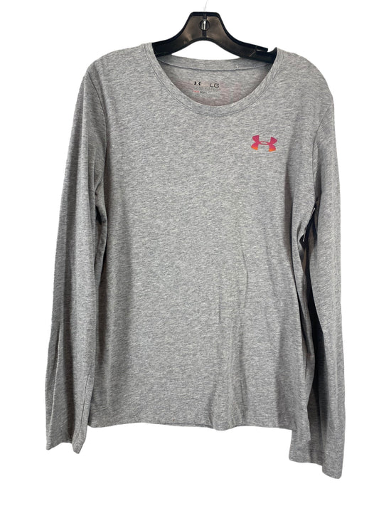 Grey Top Long Sleeve Under Armour, Size L